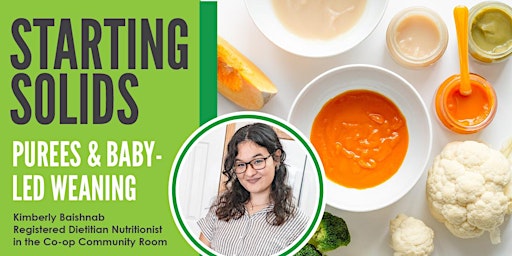 Primaire afbeelding van Starting Solids: Purees and Baby-led Weaning