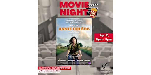Primaire afbeelding van MOVIE NIGHT - ANGRY ANNIE (ANNIE COLERE)