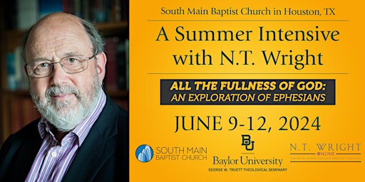 A Summer Intensive with N.T. Wright primary image