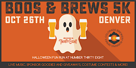 Boos & Brews Halloween 5k @ Number 38 | 2024 CO Brewery Running Series