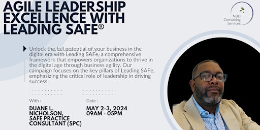 Imagen principal de Agile Leadership Excellence with Leading SAFe