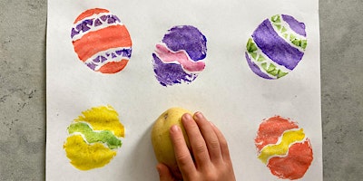 Image principale de Easter Potato Stamp Drop-In Workshop