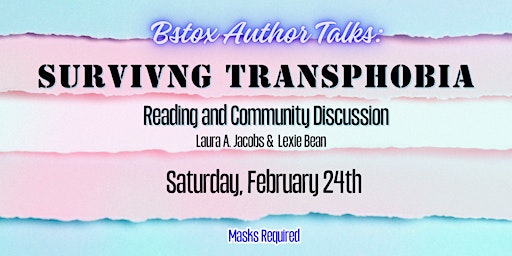 Surviving Transphobia: Reading and Community Discussion primary image