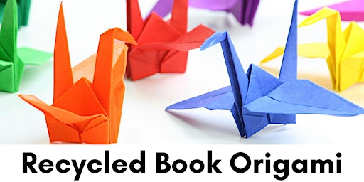 Imagem principal do evento Recycled Book Origami