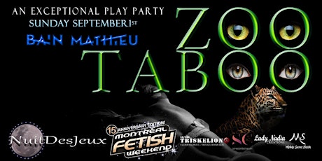 ZOOTABOO NUITDESJEUX PLAY PARTY primary image