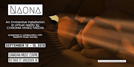 NAONA: an immersive VR Installation (Thursday) primary image
