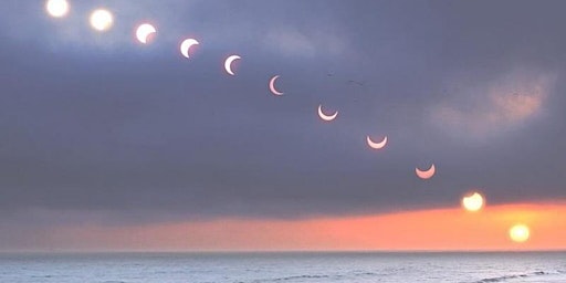 Imagem principal de Sunset New Moon in Aries + Solar Eclipse