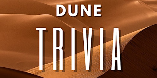 Imagem principal do evento Dune Trivia at Lock Street Brewing Company