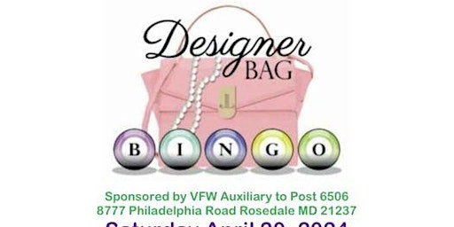 Designer Purse Bingo primary image