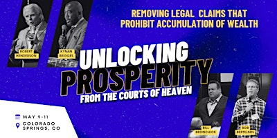 Imagem principal do evento Unlocking Prosperity From The Court of Heaven