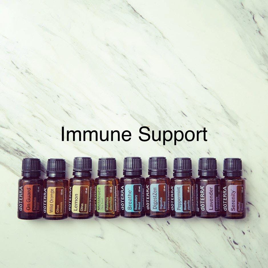 Immune Support with Essential Oils