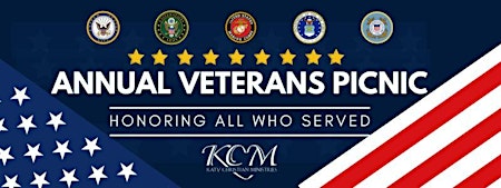 Imagem principal do evento 2024 KCM Veterans Picnic