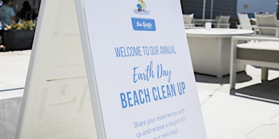 EARTH DAY BEACH CLEAN UP HOSTED BY SEA SPRITE HOTEL primary image