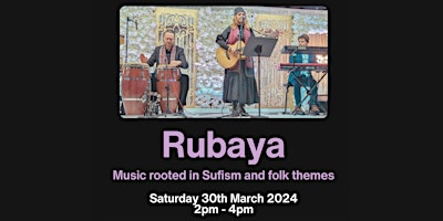 Primaire afbeelding van Rubaya - Music rooted in Sufism and folk-themes