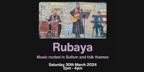 Rubaya - Music rooted in Sufism and folk-themes