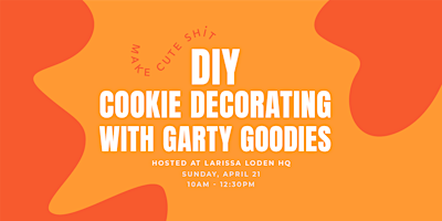 DIY Cookie Decorating with Garty Goodies primary image