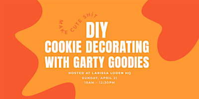 Primaire afbeelding van DIY Cookie Decorating with Garty Goodies