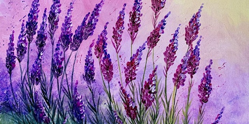 Luscious Lavender  - Paint and Sip by Classpop!™  primärbild