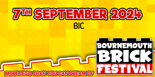 Immagine principale di Bournemouth Brick Festival Sept 2024 