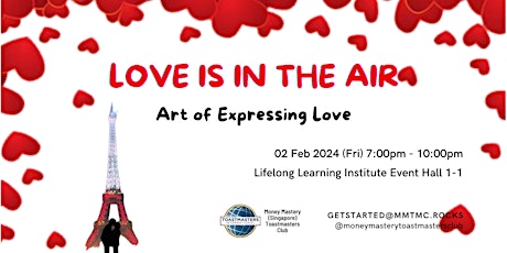 Public Speaking Masterclass - Art of Expressing Love primary image