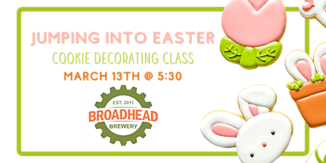 Jumping into Easter - Capital Cookie Decorating Classes @ Broadhead primary image