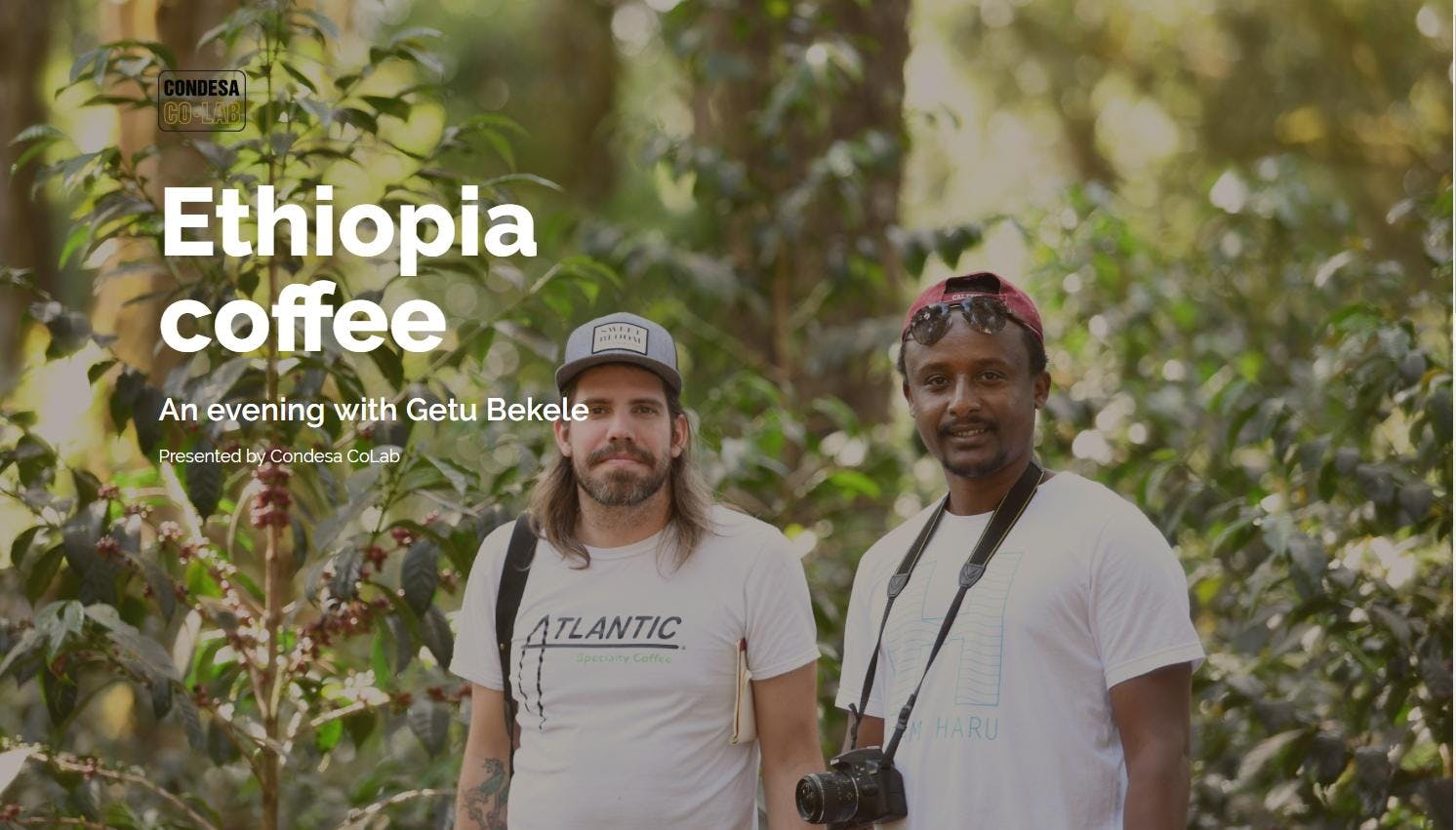 Ethiopia coffee - an evening with Getu Bekele at Condesa Co.Lab
