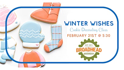 Winter Wishes - Capital Cookie Decorating Classes @ Broadhead primary image