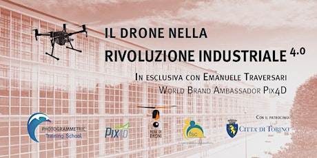 Immagine principale di Il drone nella rivoluzione industriale 4.0 - Piemonte 2 