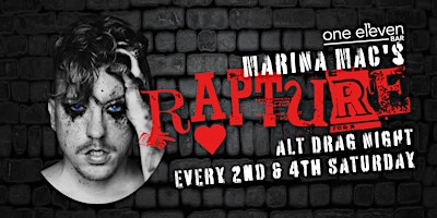 Imagem principal de VIP Tables for RAPTURE with Marina Mac