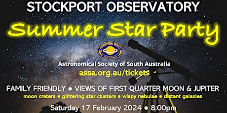 Stockport Observatory Summer Star Party primary image