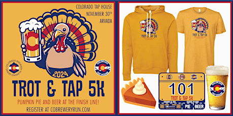 Trot & Tap 5k @ Colorado Tap House | 2024 CO Brewery Running Series