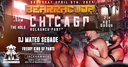 Bearracuda Chicago: RELAUNCH Party!