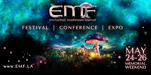 Primaire afbeelding van Enchanted Mushroom  Festival   |  Conference   |    Expo  |  MAY 24th-26th