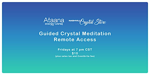Hauptbild für Guided Crystal Meditation Online