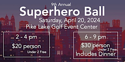 9th Annual Superhero Ball primary image