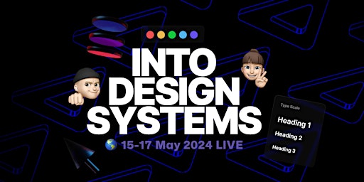 Into Design Systems Online Conference 2024  primärbild