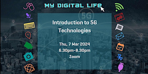 Imagem principal do evento Introduction to 5G technologies | My Digital Life