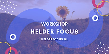 Primaire afbeelding van Workshop Helder Focus voor Ondernemers