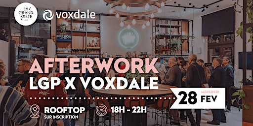 AFTERWORK - Voxdale x La Grand Poste primary image