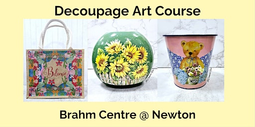 Primaire afbeelding van Decoupage Art Course by Danica Yip - NT20240408DAC