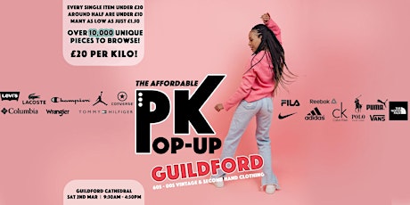 Guildford's Affordable PK Pop-up - £20 per kilo! primary image