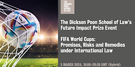 Image principale de FIFA World Cups: Promises, Risks and Remedies under International Law