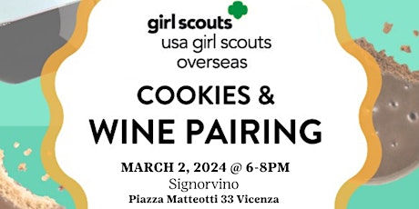 Imagen principal de Girl Scout Cookie and Wine Pairing