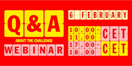 Redesign Everything Challenge - Q&A Webinar primary image