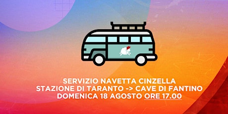 Immagine principale di Transfer Navetta Cinzella Ore 17.00 | Stazione Taranto - Cave di Fantiano 
