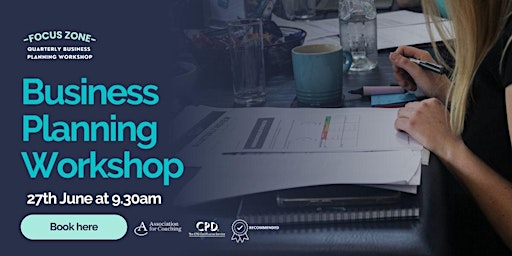 Primaire afbeelding van Business Planning Workshop - 27th June