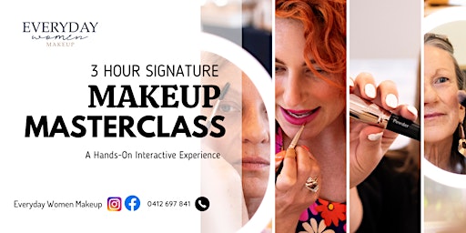 Morphett Vale  Signature Makeup  Masterclass  Thursday 27th  JUNE  5.30PM primary image