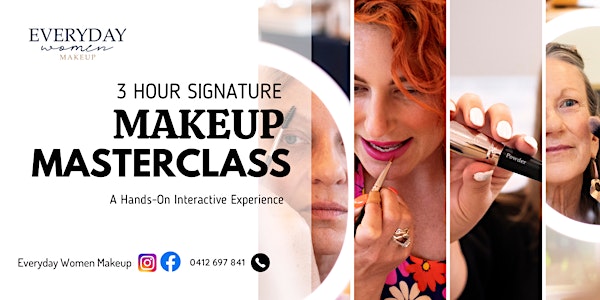 Mount Barker Signature Makeup  Masterclass Friday 3rd  May  5.30PM