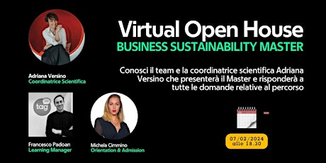 Hauptbild für Virtual Open House Business Sustainability