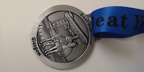 Copy of Virtual Running/walking  - Run 5K, 10K, 21K - Glasgow Medal